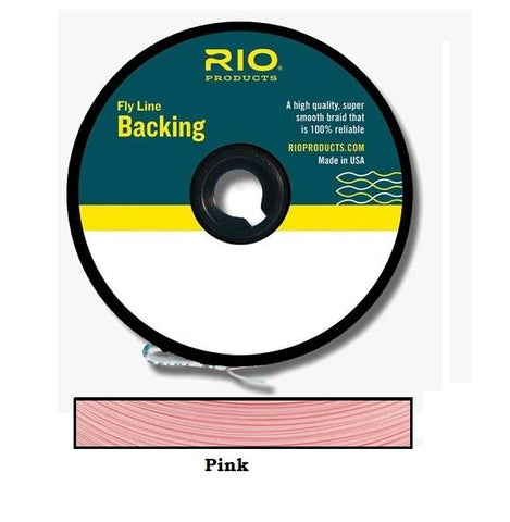 Rio Fly Line Backing 30lb 100yds Pink