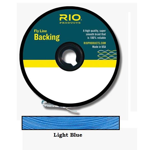 Rio Fly Line Backing 30lb 100yds Light Blue