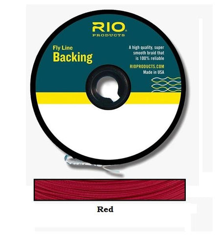Rio Fly Line Backing 30lb 100yds Red