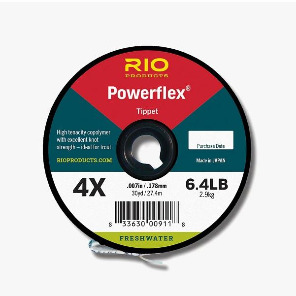 Rio Powerflex Tippet 4X - 6.4lb 30yds