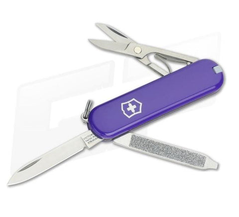 Purple Classic SD Pocket Knife