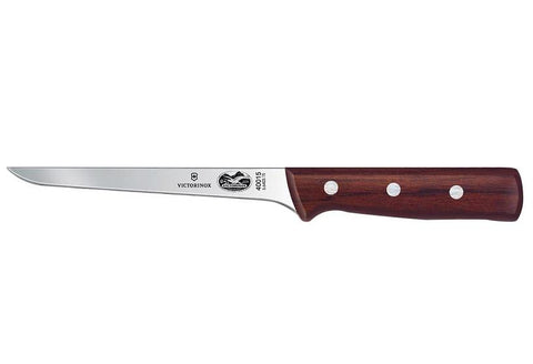 Rosewood 6" Stiff Blade Boning Knife