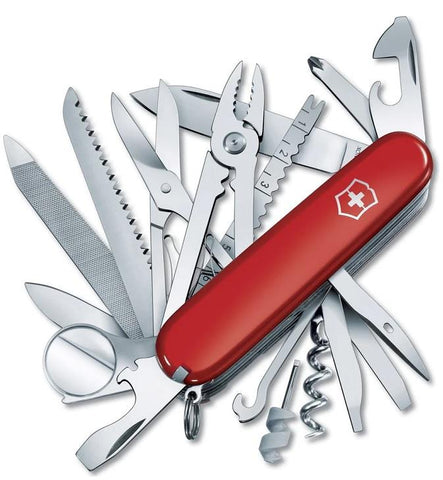 Victorinox Pioneer X Silver Alox Aluminum Swiss Army Knife ‣ Blade Master