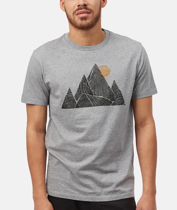 Ten Tree Mountain Peak Classic T-Shirt - Mens