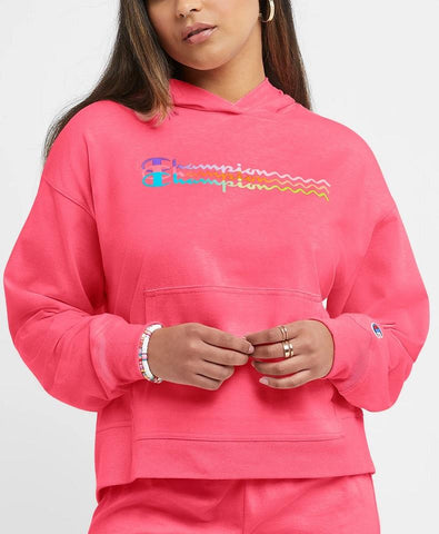 Champion Ombre Wave Hoodie - Womens