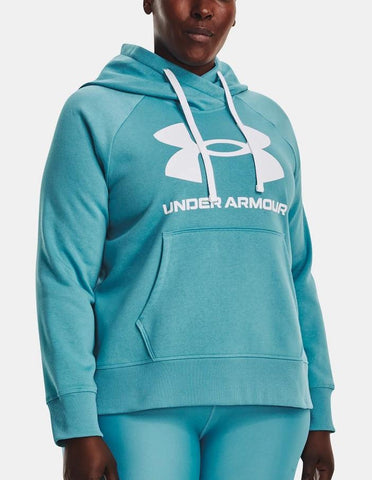 UA Rival Fleece Logo Hoodie - Womens