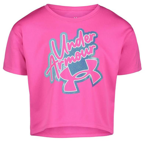 UA Gradient Knockout Logo Cropped(2t-4t) - Girls