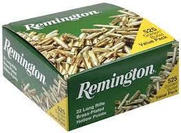 Remington 22 LR Golden Bullet 36 Gr - 525 Rounds