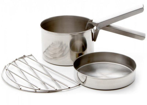 Kelly Kettle Stainless Steel Cook Set - Base Camp & Scout