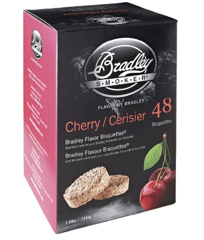 Bradley Smoker Cherry Wood Bisquettes - 48 Count
