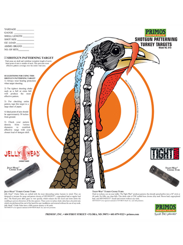 Primos Hunting Patterning Turkey Target