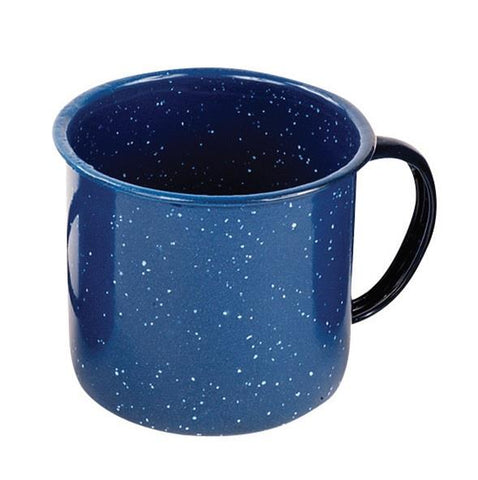 Blue Enamel Steel Mug