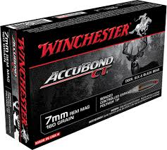 Winchester Accubond CT 7mm Rem Mag 160 Gr