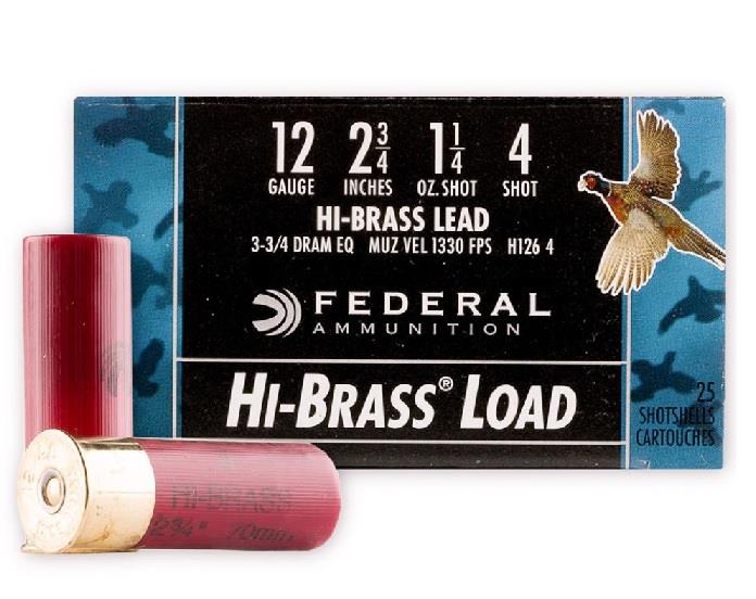 Federal Classic Hi-Brass shotshells, lead. 4d - Lil Dusty Online