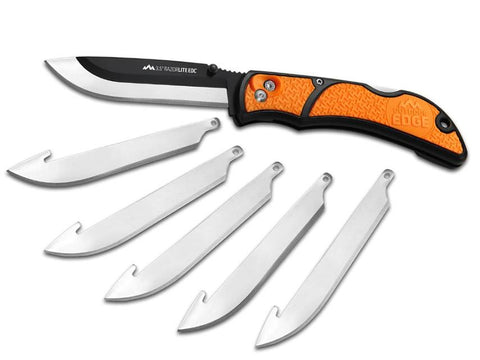 Outdoor Edge 3.5" RazorLite EDC - Orange