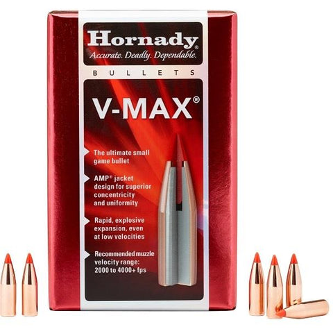 Hornady Bullet 22 Cal .224 55 gr V-MAX w/ cannelure