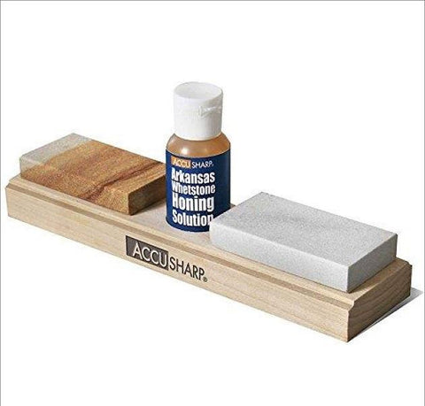 AccuSharp Arkansas Whetstone Combination Sharpening Kit