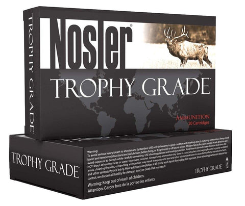 Nosler Trophy Grade 338 Rem Ultra Mag 225 Gr., Accubond