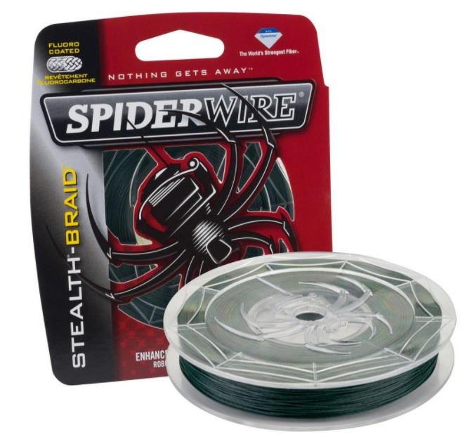 SpiderWire Stealth-Braid 50lb 125yd - Moss Green