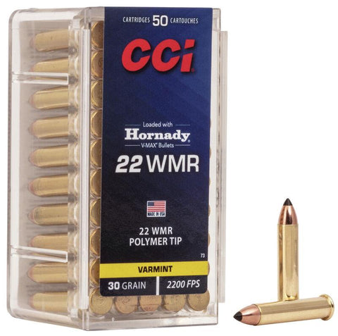 CCI V-Max 22 WMR 30 Gr. 2200 FPS