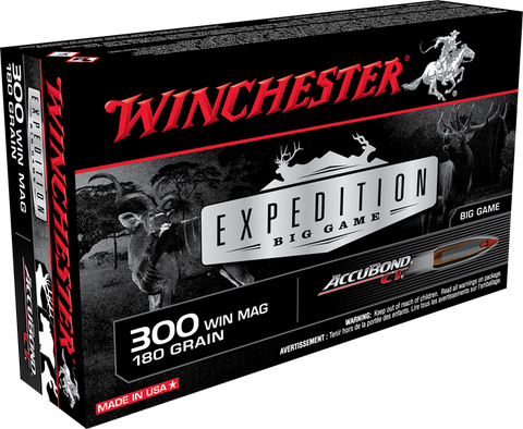 Winchester Expedition Big Game 300 Win Mag 180 Gr AccuBond CT