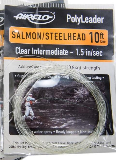Airflo Salmon Leader - 10ft Clear Floating