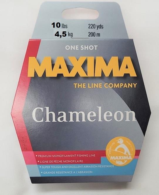 Maxima Chameleon 10lbs 220 yds – Blue Ridge Inc