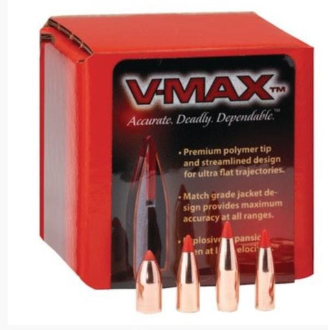 Hornady Bullet V-Max 22 Caliber .224 55GR-250 Box