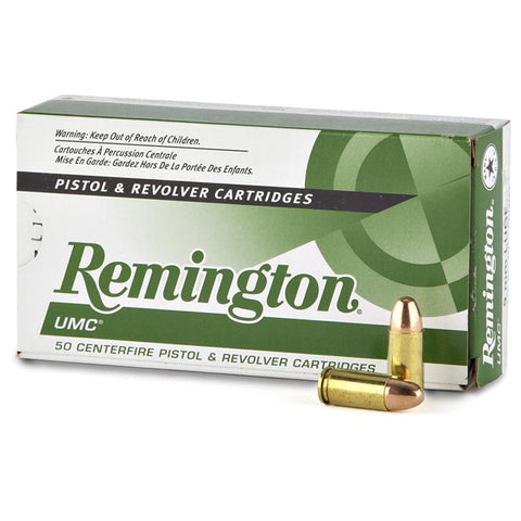 Remington UMC 40 S&W 180 Gr. MC