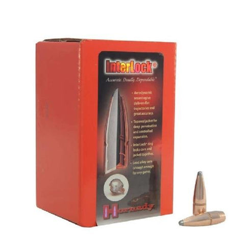 Hornady Bullet 30 Cal .308 180GR InterLock SP - 100ct