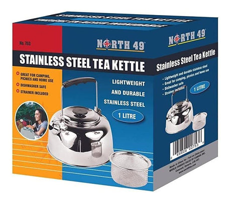 North 49 Stainless Steel Kettle 1 Lt