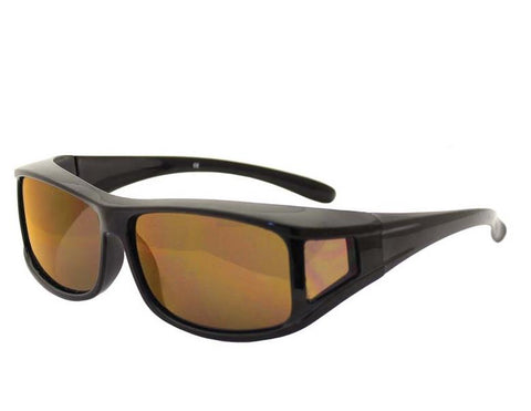 Streamside - Wrap Around Sunglasses (Brown)