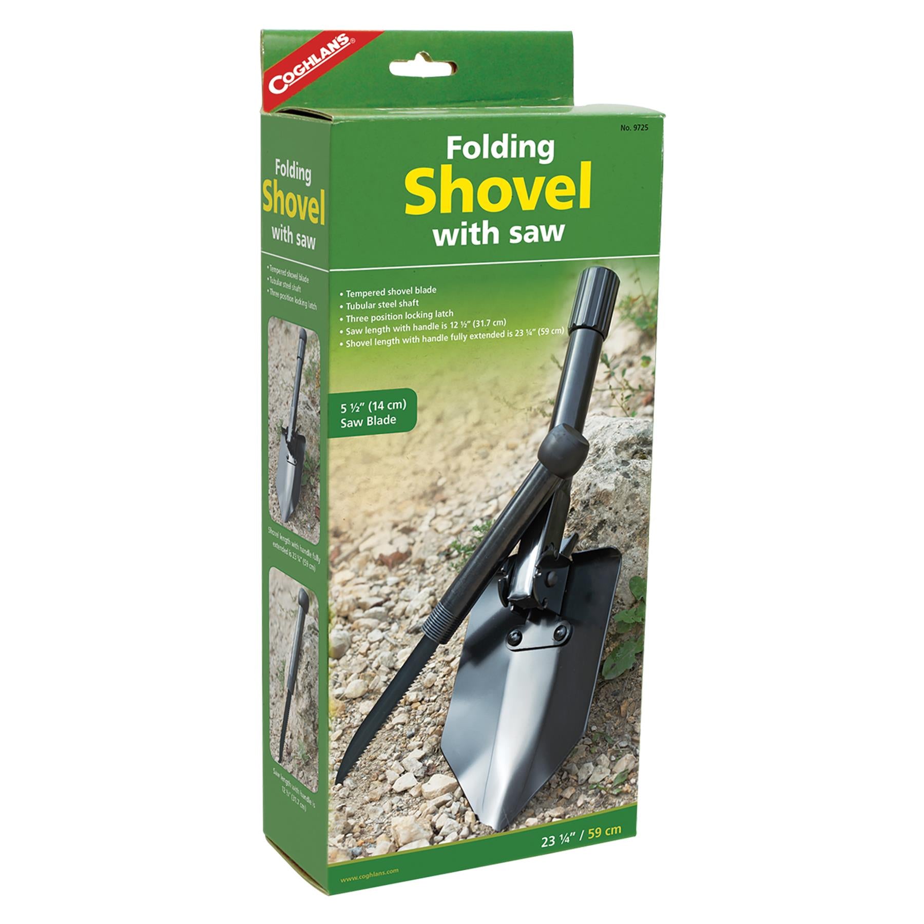 Folding Shovel with Saw