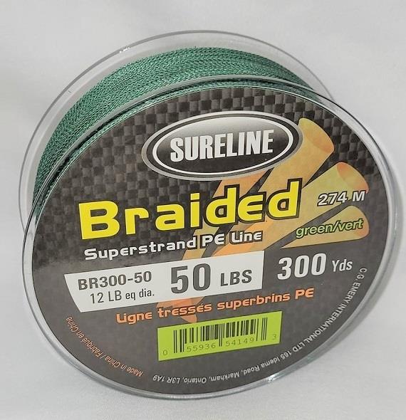 Sureline Braided Superstrand Cod Line
