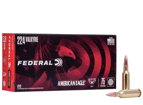 Federal American Eagle Rifle 224 Valkyrie - 20/Box