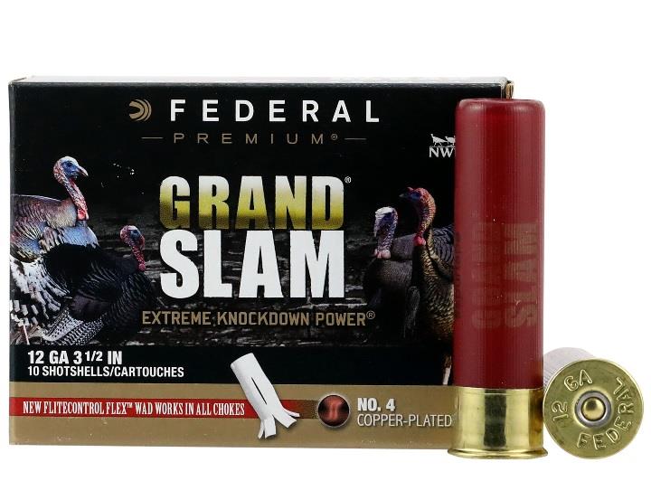 Federal Grand Slam 12GA 3.5" 2oz #4 - 10/Box