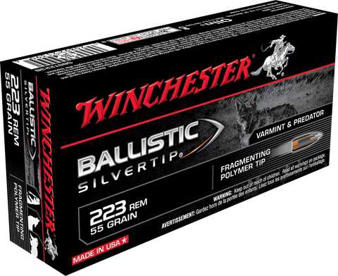 Winchester Ballistic Silvertip Lead Free 223 Rem 35 Gr.