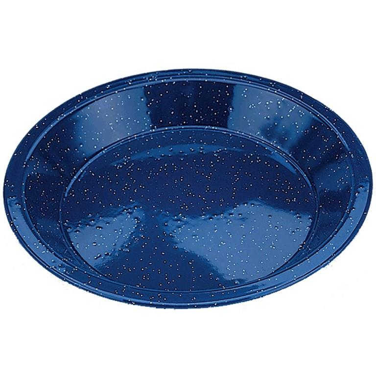 Blue Enamel Pie Plate 10"