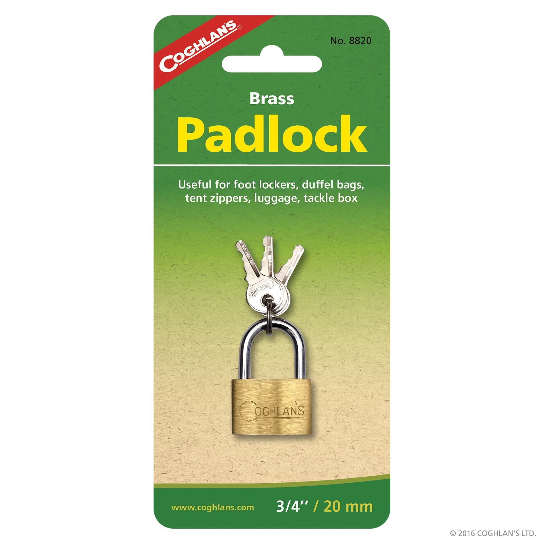 Brass Padlock - 20mm