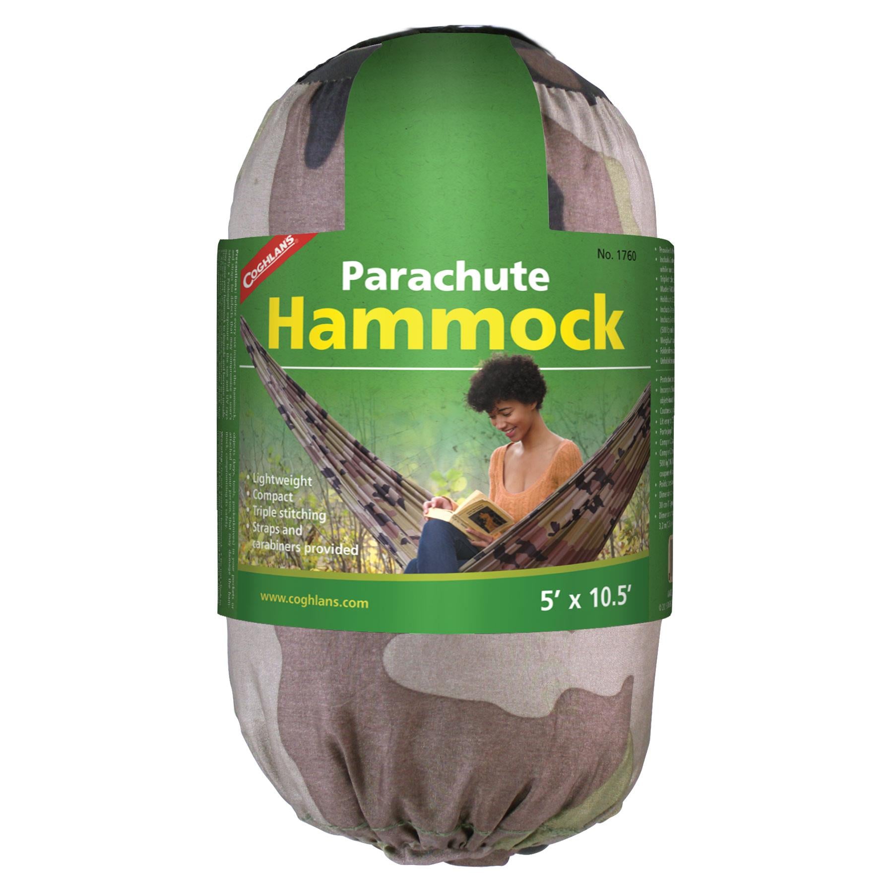 Single Camo Parachute Hammock