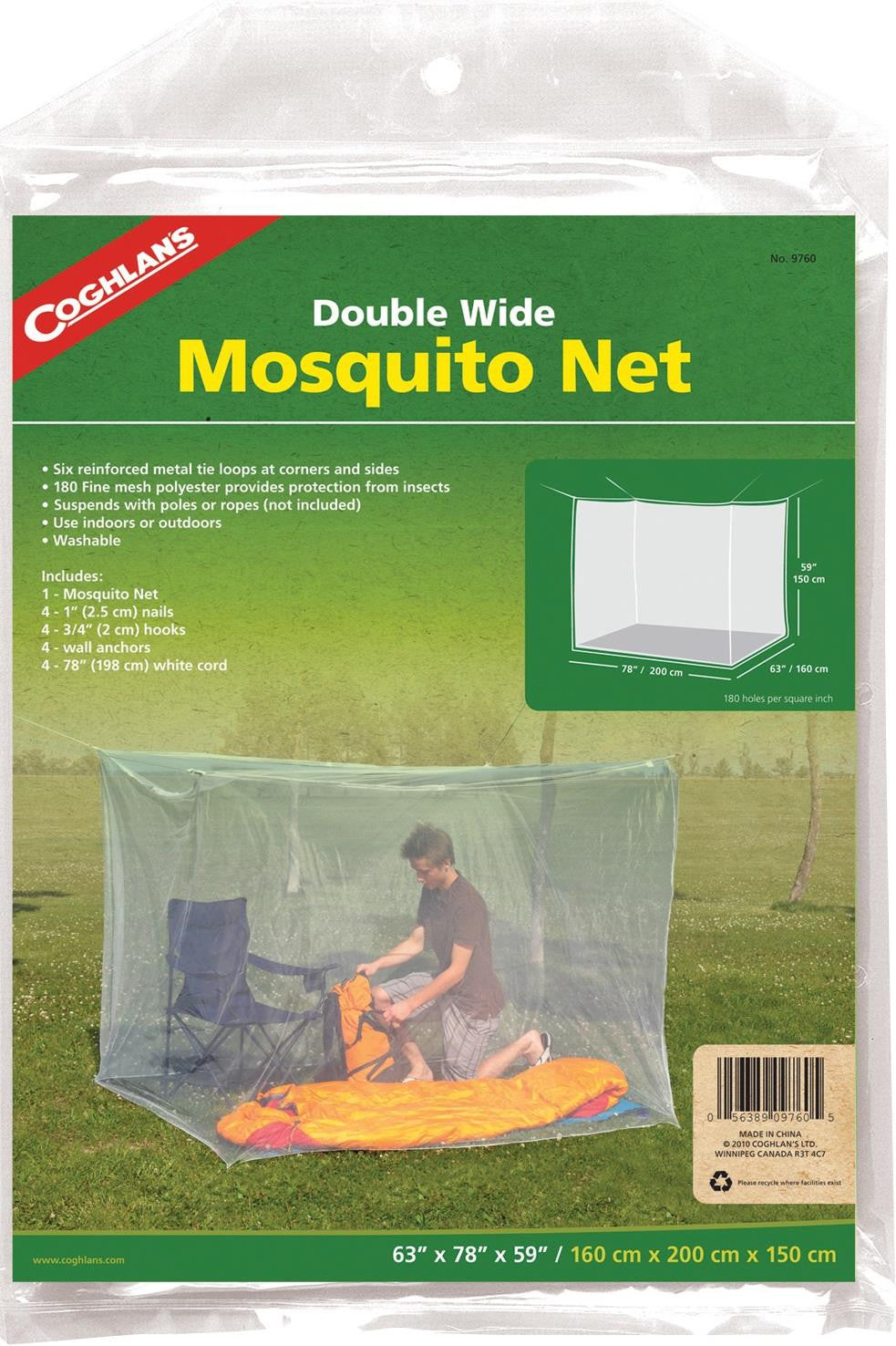 Coghlan's Mosquito Net 63"x78"x59"