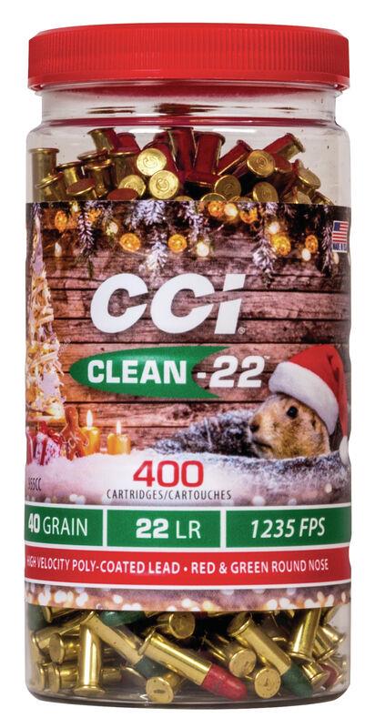 CCI Clean-22 Christmas 22 LR 40 Gr. 1235 FPS - 400 Round Pack