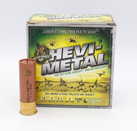 Hevi-Shot Hevi-Metal 12 Gauge 3'' 1-1/4 OZ #3 1500 FPS
