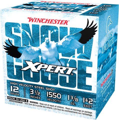 Winchester Xpert Snow Goose 12 Gauge 3-1/2'' 1-3/8 OZ #1&2 1550 Fps