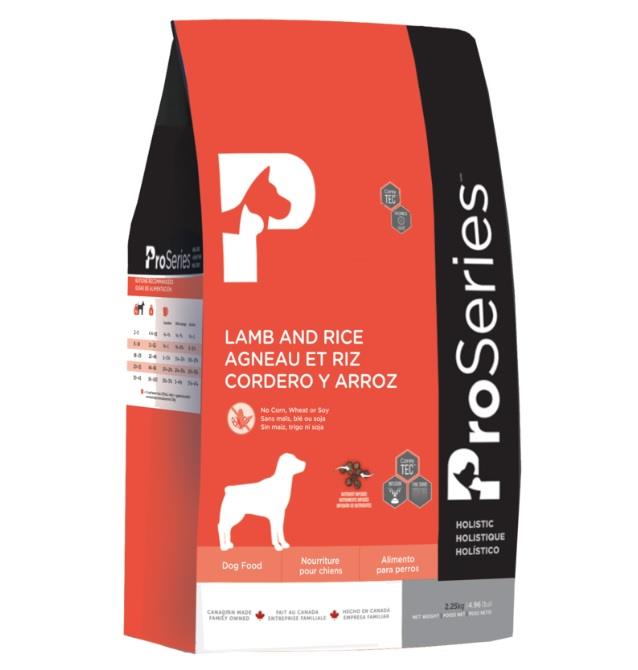 ProSeries Holistic Lamb and Rice Dog Food 2.72KG