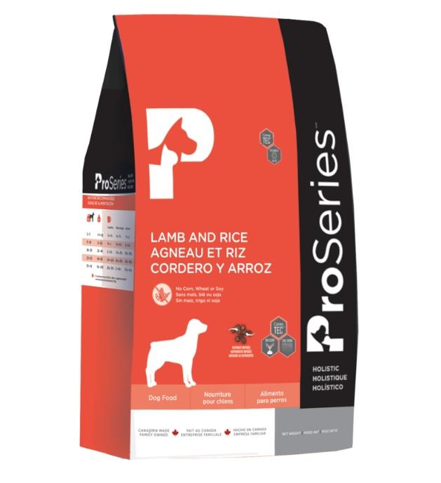 ProSeries Holistic Lamb and Rice Dog Food 12.9KG