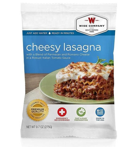 Wise Company Cheesy Lasagna