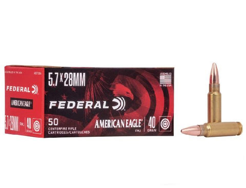 Federal American Eagle Handgun 5.7x28mm