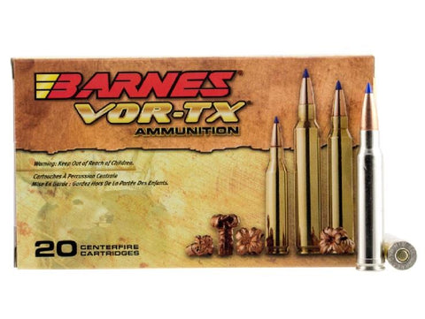Barnes VOR-TX Ammo .338 WIN Mag,210GR Tipped TSX BT - 20/Box