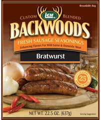 LEM Backwoods Bratwurst Seasoning - Makes 25 lbs.